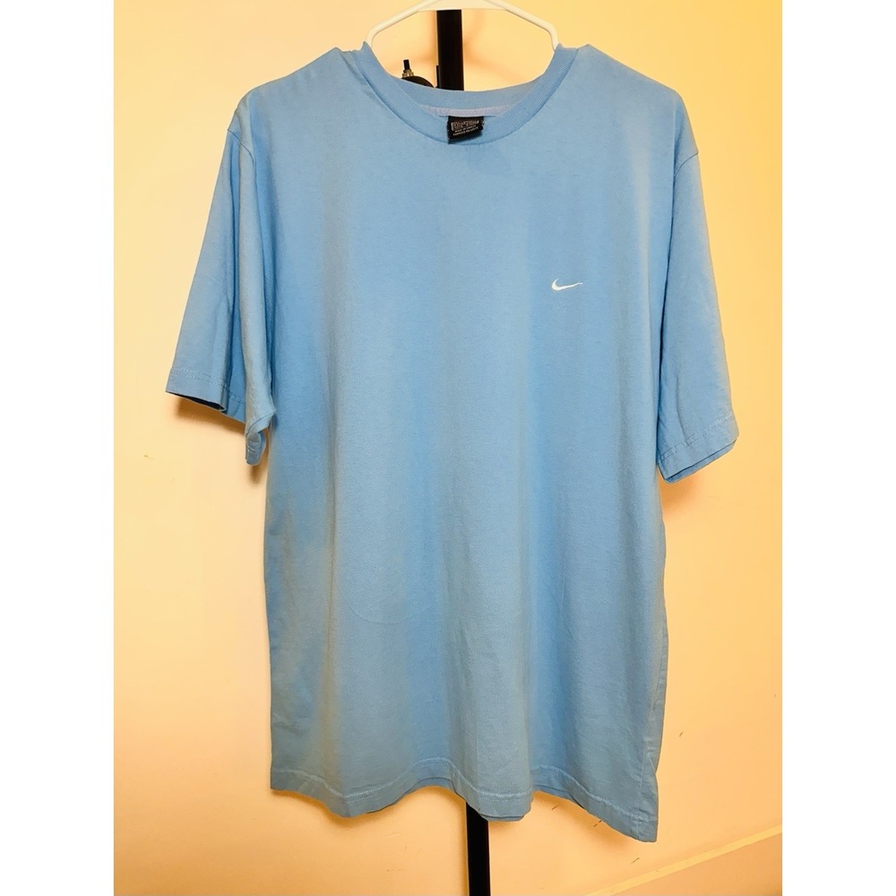Nike Light Blue Short Sleeve Shirt size L